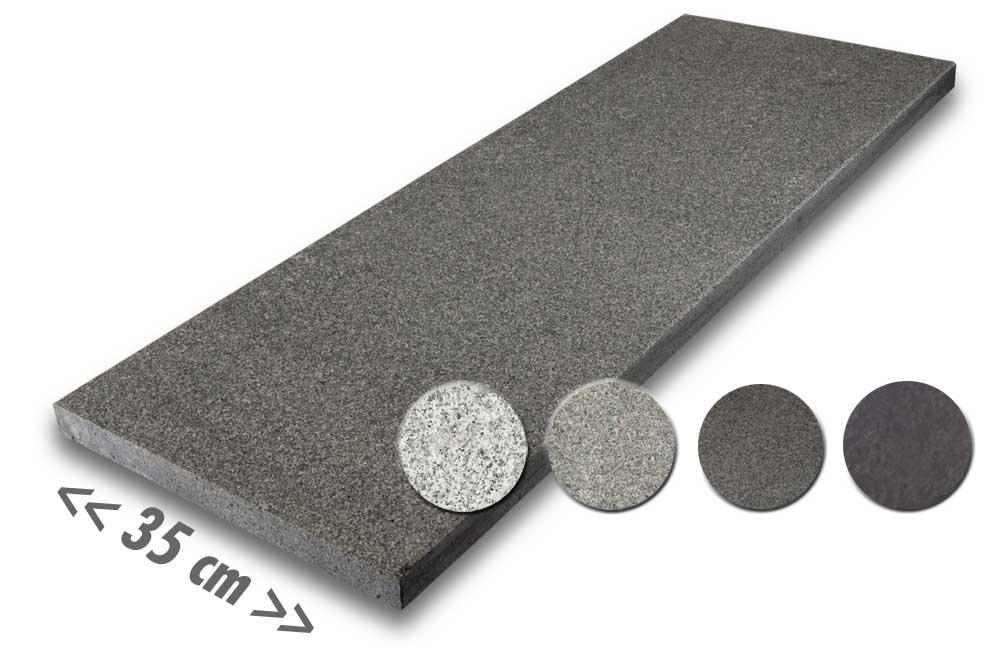 Mauerabdeckung 35 cm breit