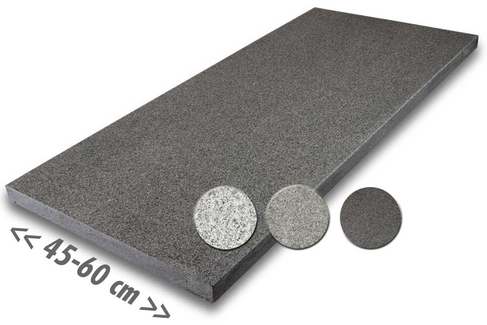 Mauerabdeckung 45, 50 und 60 cm breit