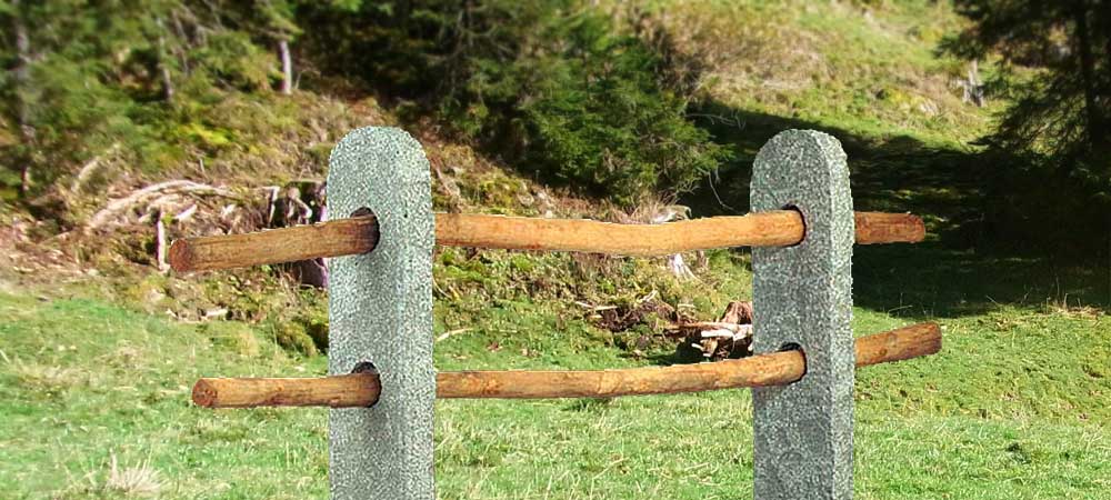 Zaunsäulen / Zaunpfosten