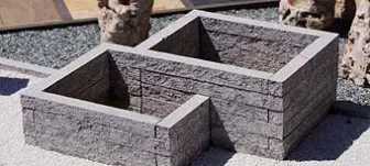 Hochbeet aus Stein selbst bauen - Hochbeet-Bausatz aus Naturstein