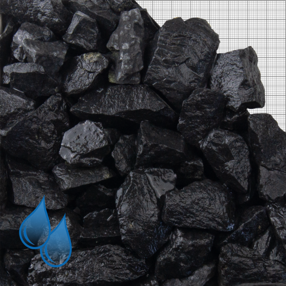 Ziersplitt Basalt, anthrazit-schwarz 16-32 mm