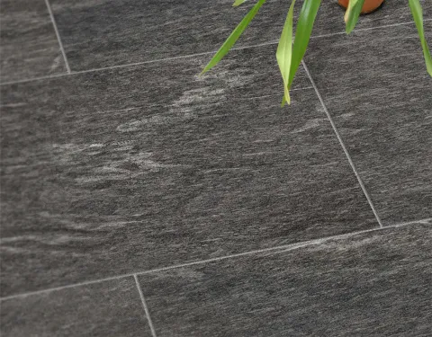 Feinsteinzeug Terrassenplatten grau geadert - vivo!® AVALANCHE DARK