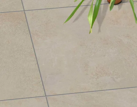 Vivo SERENA BEIGE – Elegante Feinsteinzeug Terrassenplatten in Gelb-Beige
