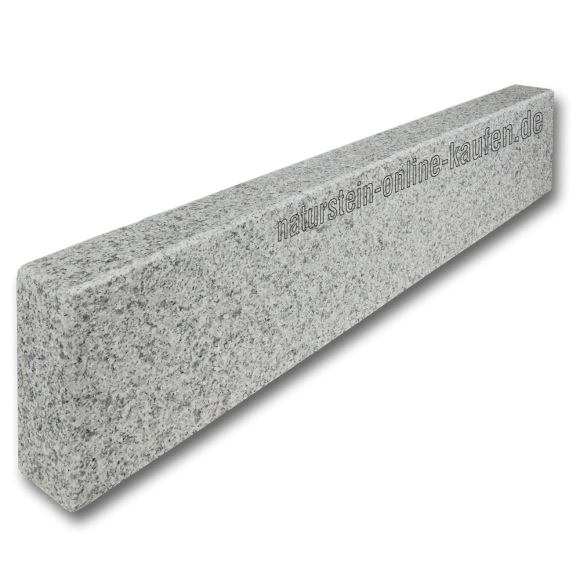Randstein Granit geflammt 100x20x8 | naturstein-online-kaufen.de