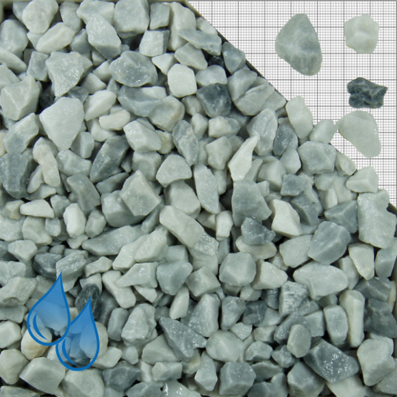 Ziersplitt Ice Blue