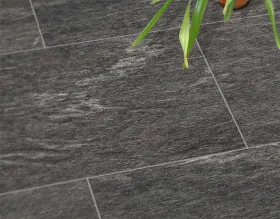 Feinsteinzeug Terrassenplatten grau geadert - vivo!® AVALANCHE DARK