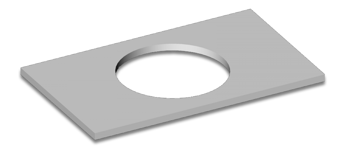 Ausschnitt rund oder oval